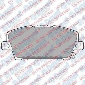 DELPHI LP1970 Fren Balatasi On (131mm) Civic Viii 06-